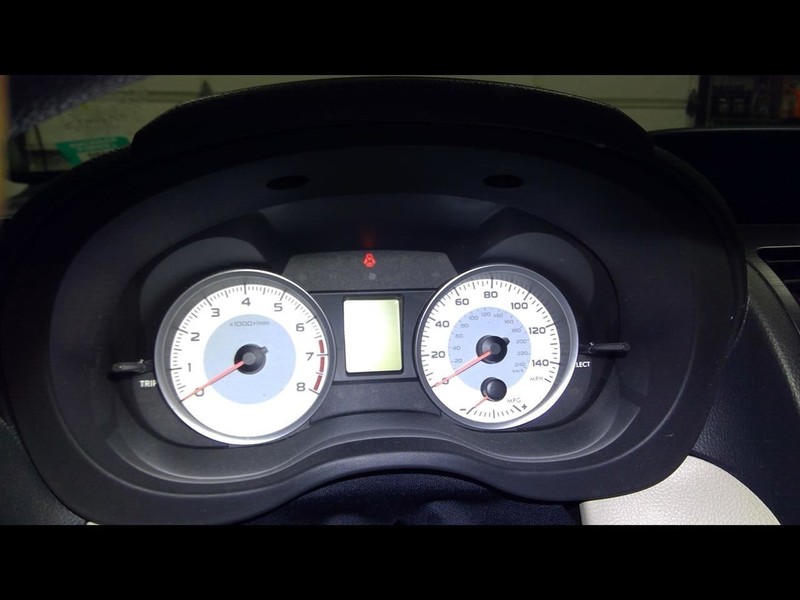 Speedometer Cluster MPH Without Automatic Headlamps Fits 14 IMPREZA 1555907