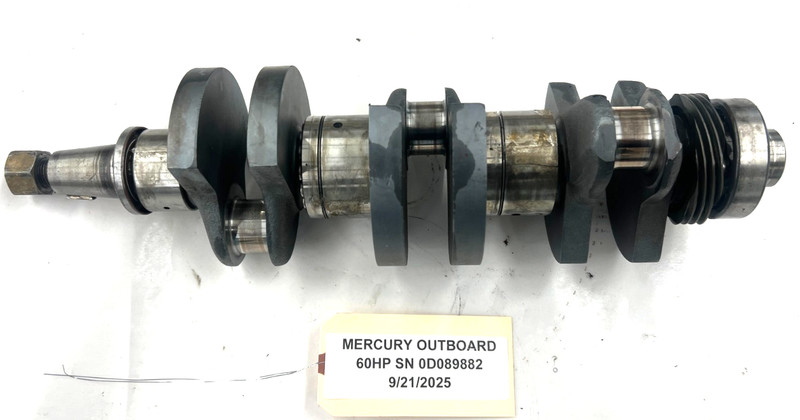 Mercury Mariner Outboard 1991-97 Crankshaft 45 50 55 60 HP 3 Cyl, 9611A1, 9611T1