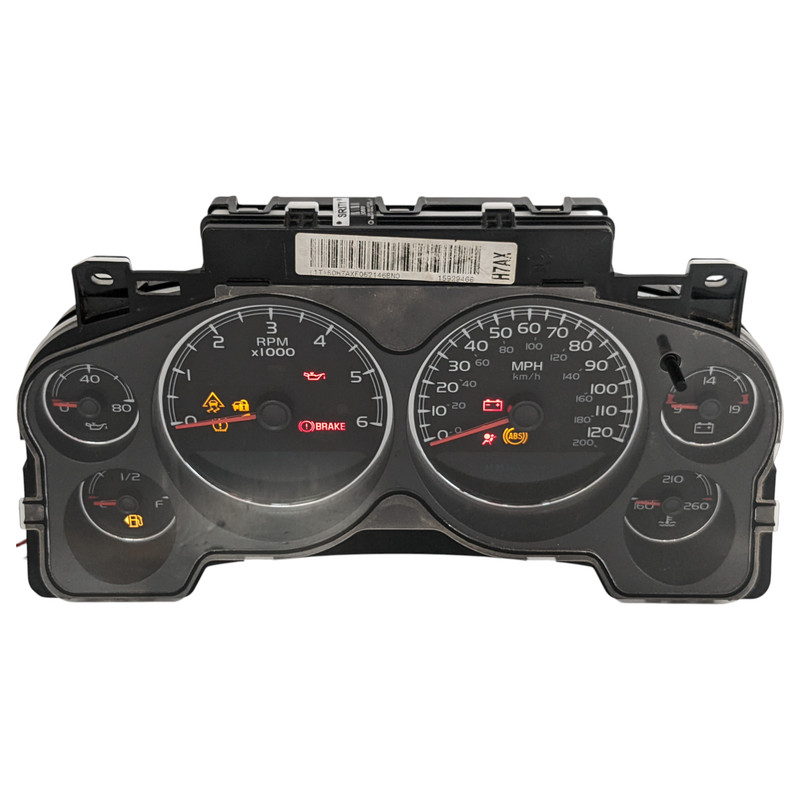 2007-2012 Silverado Yukon Sierra Tahoe Instrument Cluster Speedometer OEM TESTED