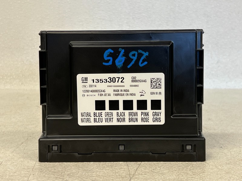 ⭐2020-2025 BUICK ENCORE GX BODY BCM BCU COMPUTER CONTROL MODULE UNIT OEM LOT2695