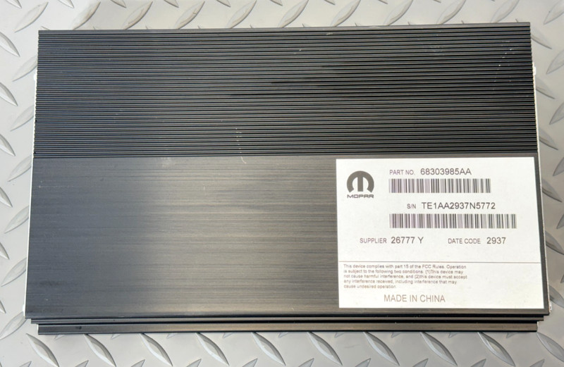 ✅2013-2024 RAM CLASSIC 1500-3500 AMPLIFIER AUDIO SYSTEM RADIO 68303985AA OEM