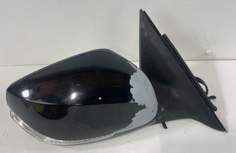 2014-2021 INFINITI Q50 RIGHT SIDE DOOR VIEW MIRROR BLACK KH3 W/O CAMERA # 84249