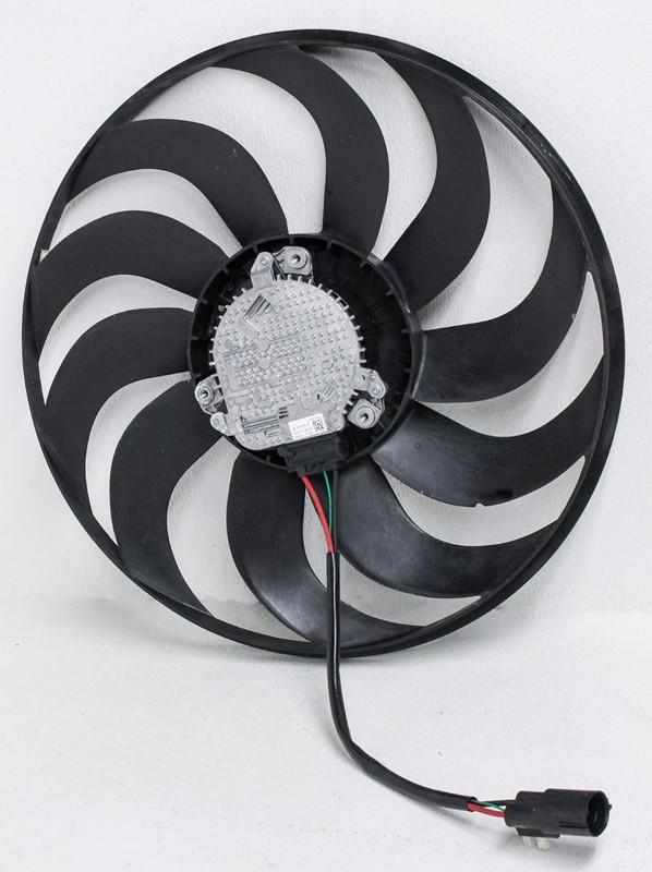 OEM Ford Explorer Radiator Fan Motor L1M38C607AF Blade Chipped