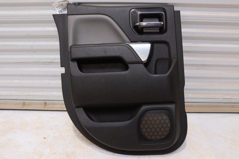 2014-2019 CHEVY SILVERADO 1500 EXTENDED CAB REAR LEFT SIDE DOOR PANEL COVER OEM