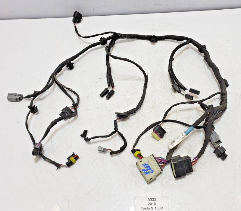 ✅ 2016-2020 OEM Tesla Model S Front Bumper Wiring Harness Cable Wire Loom