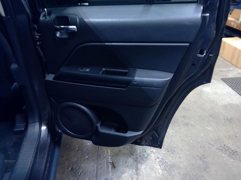 PATRIOT 2017 Passenger Right Rear Door Trim Panel Rear 1769345