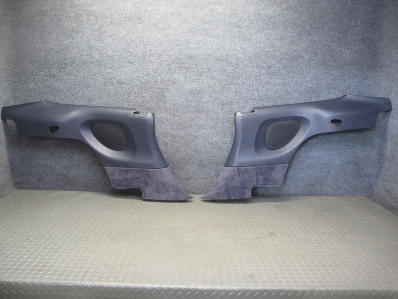 2005-2012 PORSCHE 911 997 COUPE REAR QUARTER INTERIOR TRIM COVER PANEL SET OF 2