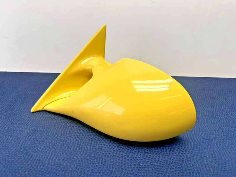 92–99 BMW M3 E36 Convertible Door Mirror Left Side Yellow M-Tech OEM 100K Miles