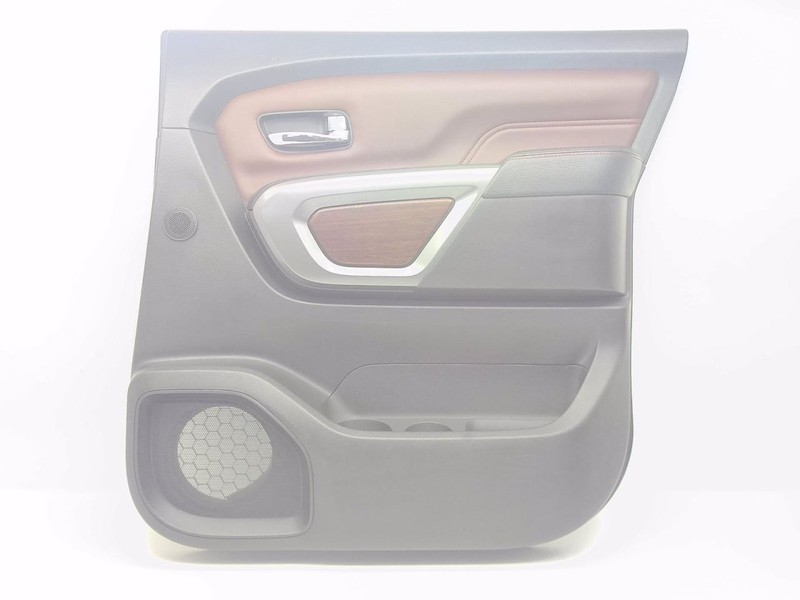 17-24 Nissan TITAN Platinum Reserve Passenger Right Rear Door Trim Panel