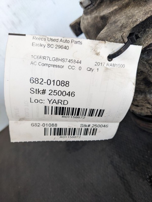 AC Compressor Classic Style 5 Lug Wheel Fits 14-23 DODGE 1500 PICKUP 1158872