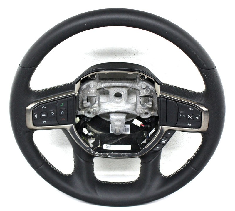 OEM Steering Wheel For Ram 1500 Black leather 6GE063X7AH