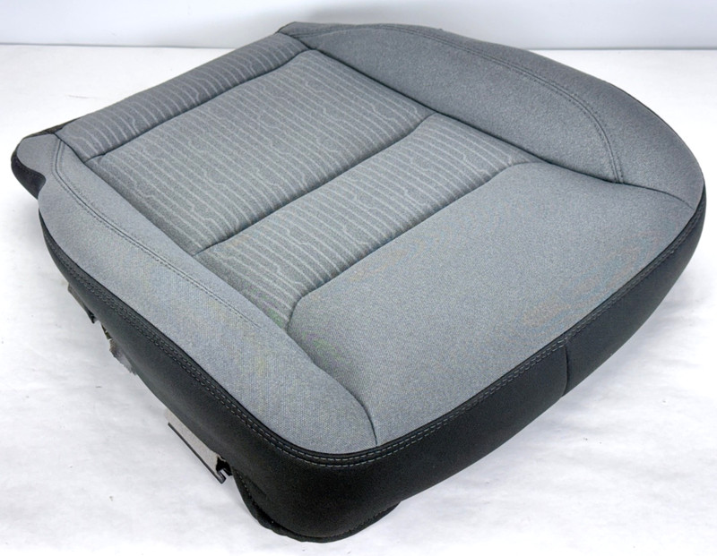 ✅ 2019-26 RAM 1500 5th OEM FRONT RIGHT CLOTH SEAT LOWER CUSHION Gray FOAM COVER