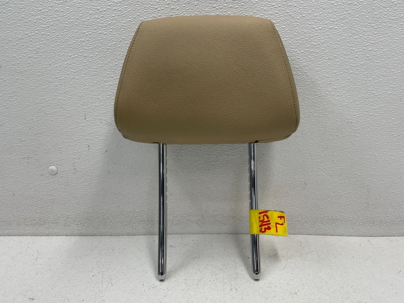 08 09 10 BMW 135i E82 Front Left Seat Headrest Head Rest Boston Beige 1543 OEM