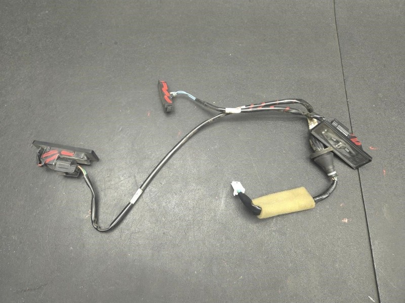 Rear License Plate Lights + Release Switch Set 2020 Infiniti Q50 2018 - 2024