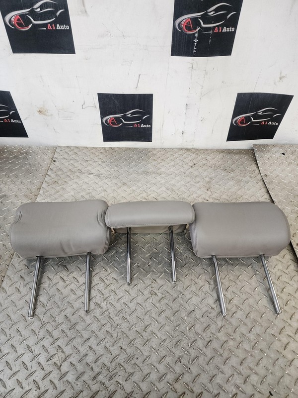 2002-2006 Lexus ES300 ES330 Rear Seat Headrest Beige Leather Set NICE OEM