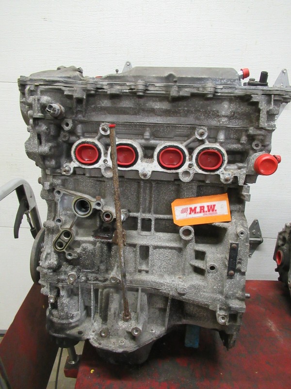 ENGINE MOTOR 2.5L 2ARFE VIN F CYLINDER HEAD BLOCK OIL PAN for 11 12 SCION TC tC
