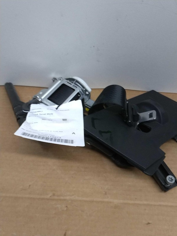 2018 Lincoln MKZ OEM Black Seat Belt Assembly, Passenger Side, Used, 77K Miles