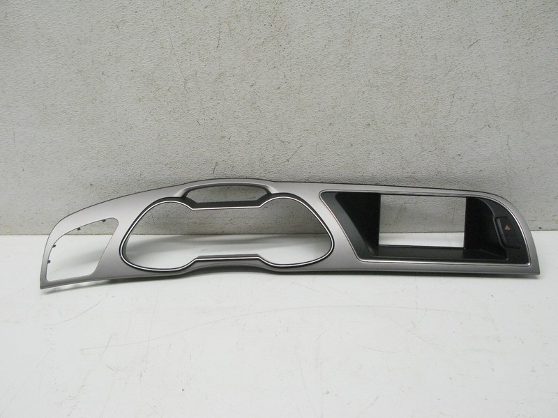 13-16 AUDI B8 A4 S4 RS4 DASH TRIM BEZEL GAUGE CLUSTER MMI SCREEN OEM 051122
