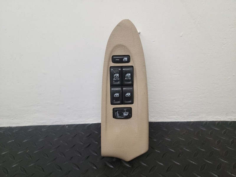 05 Chevrolet Trailblazer Master Window Switch W/O Heated Seat Tan OEM 15212592