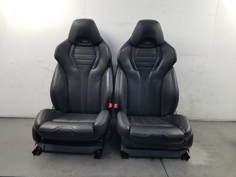 2018 BMW M5 F90 Leather Power Heat / Cool Sport Seat Set #3968