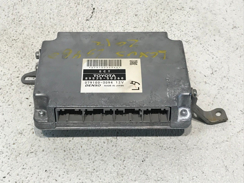 10-12 LEXUS LS460 TRANSMISSION CONTROL MODULE UNIT 89535-50260 OEM
