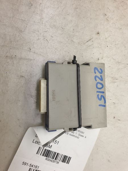 10-12 LEXUS RX350 3.5L FWD AT DRIVER PARK ASSIST CONTROL MODULE ECM