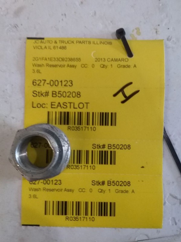 Wash Reservoir Fits 10-15 CAMARO 3517110