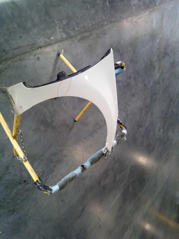 2016 Hyundai Elantra Right Fender White OEM Used 88K Miles 422505