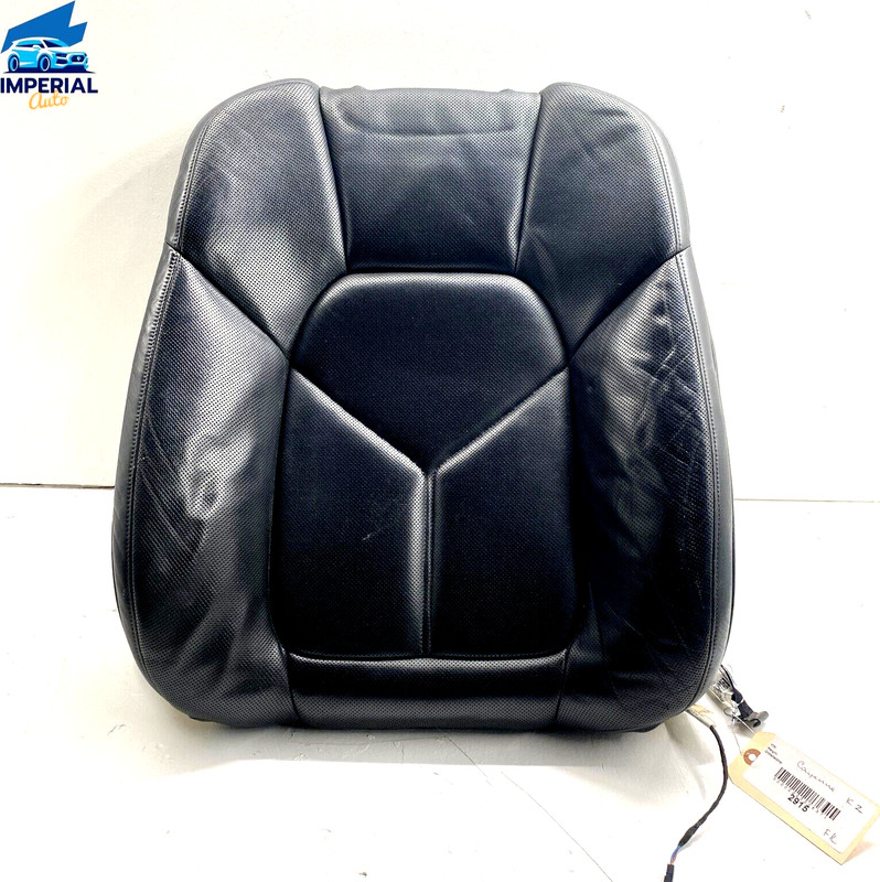 PORSCHE CAYENNE Front Right Passenger Seat Back Pad Cushion Black 2011-2018 OEM
