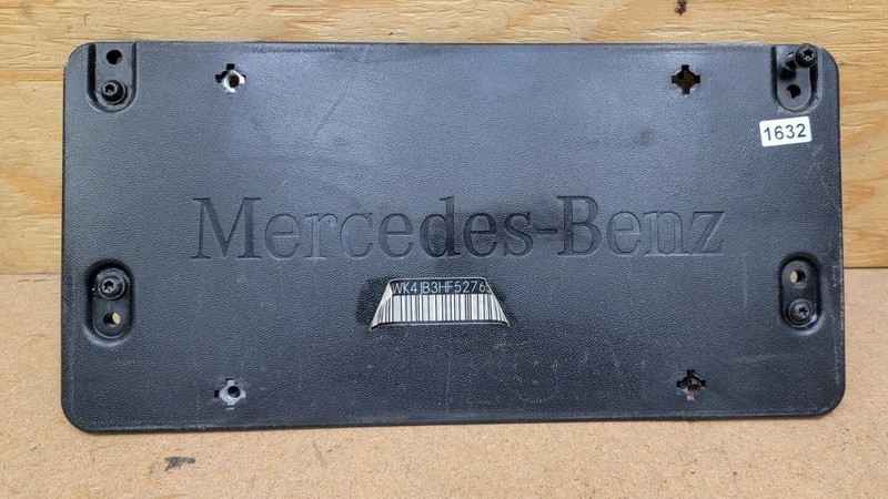 2016 - 2019 MERCEDES BENZ C63 C43 C205 AMG Rear Bumper License Plate Bracket OEM