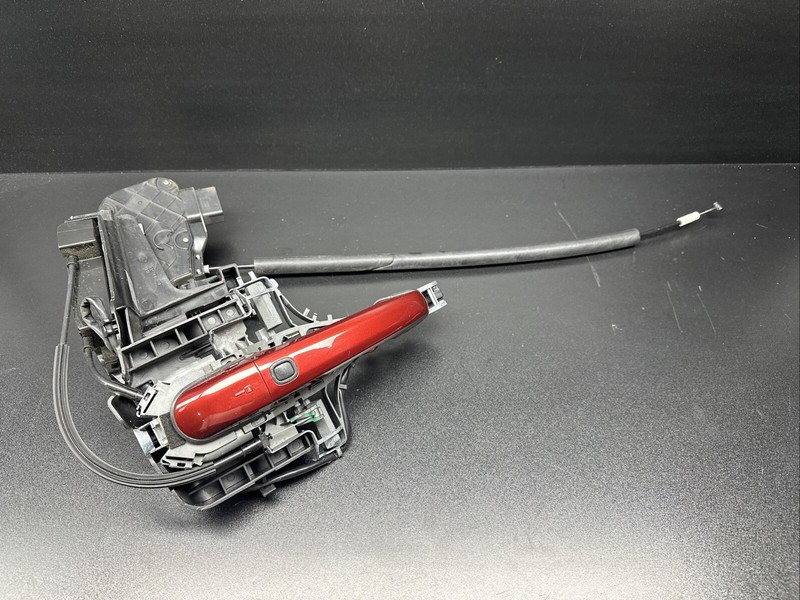 07-15 Jaguar XK XKR X150 Left Door Lock Latch Actuator w/ Keyless Entry Handle