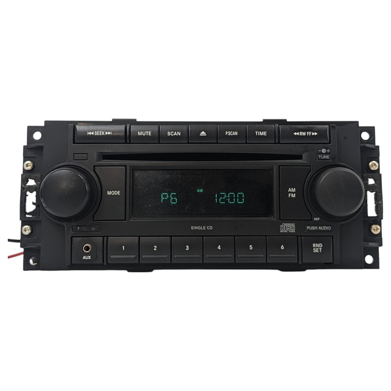 2008-2008 Chrysler 300 Jeep Cherokee Dodge Durango RAM Radio AUX CD Player REF