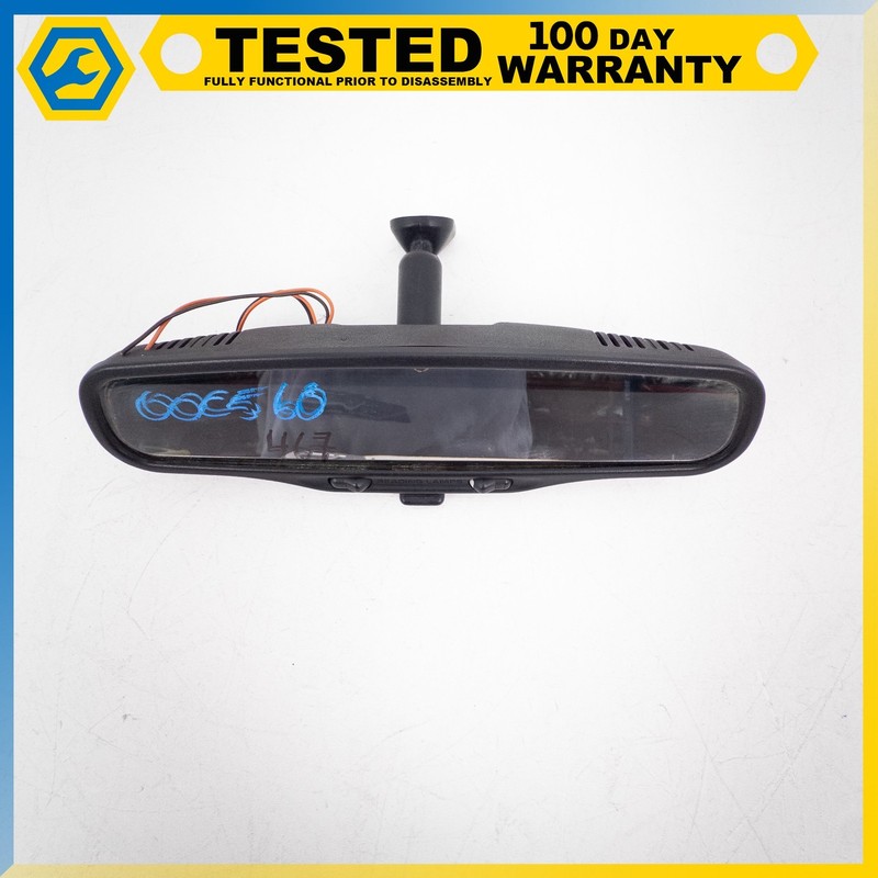 97-04 CHEVROLET CORVETTE C5 INTERIOR REAR VIEW MIRROR LAMPS BLACK ASSEMBLY OEM