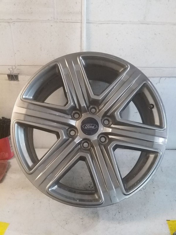 2018-2020 Ford F150 Wheel Rim 20x8-1/2 Painted 6 Straight Spoke Ribbed