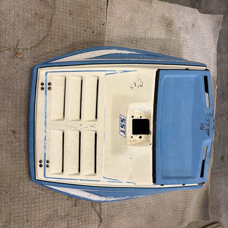 1977 1978? Sno-Jet Sst 440 Vintage Snowmobile Hood