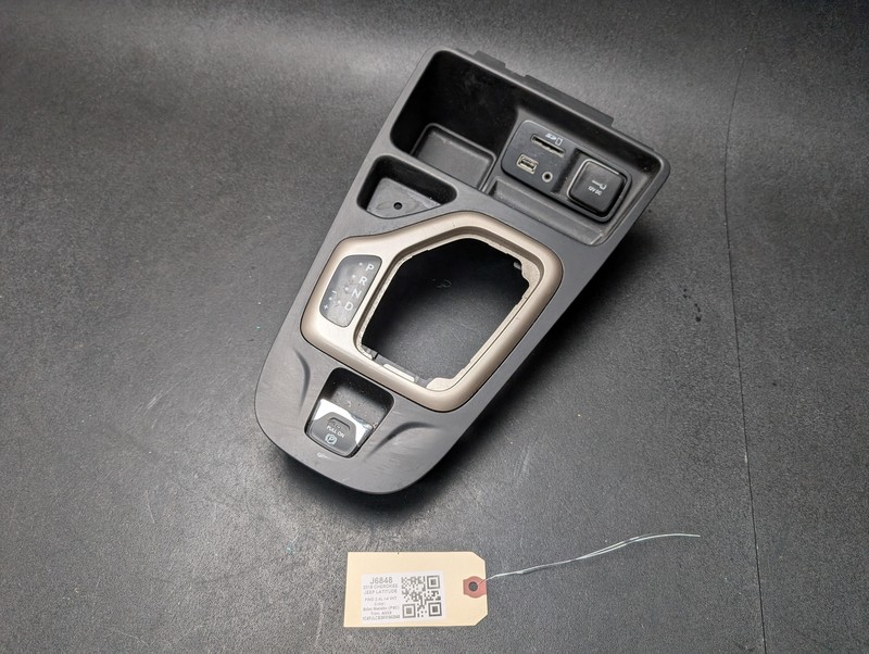Center Console Shifter Indicator Bezel 2017 Jeep Cherokee 1UJ61DX9AC 2014 - 2018