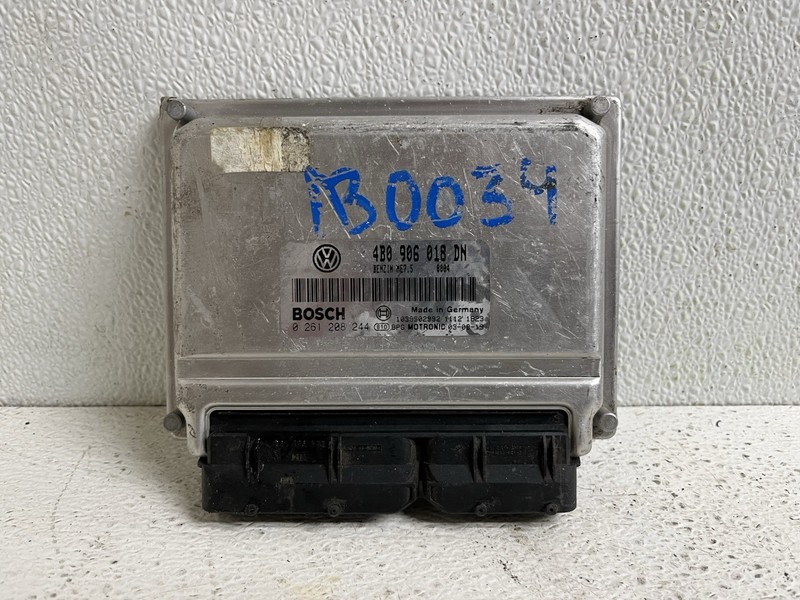 2004 VW Passat 1.8 Auto Engine Computer Ecu Ecm Pcm Module 4B0 906 018 DN