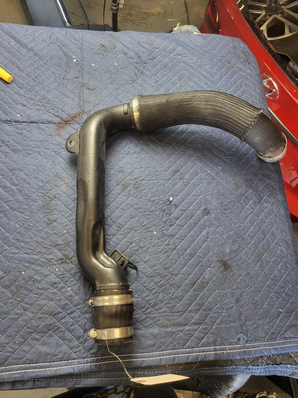 Used Oem Ford Left Engine Air Cleaner Intake Hose Tube Pipe 2020-2022 Escape 1.5