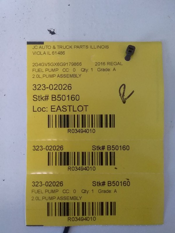 Fuel Pump Assembly In Tank 3.6L AWD Fits 13-19 XTS 3494010