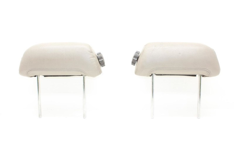1984-1986 Nissan 300ZX Z31 2+0 Beige Pair of Driver and Passenger Headrest