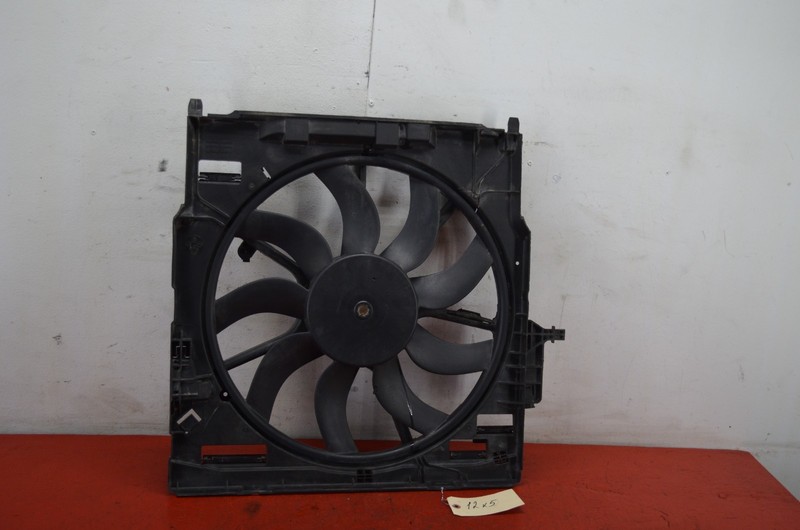 09-13 BMW E70 X5 3.0L DIESEL M57 RADIATOR COOLING FAN ASSEMBLY OEM