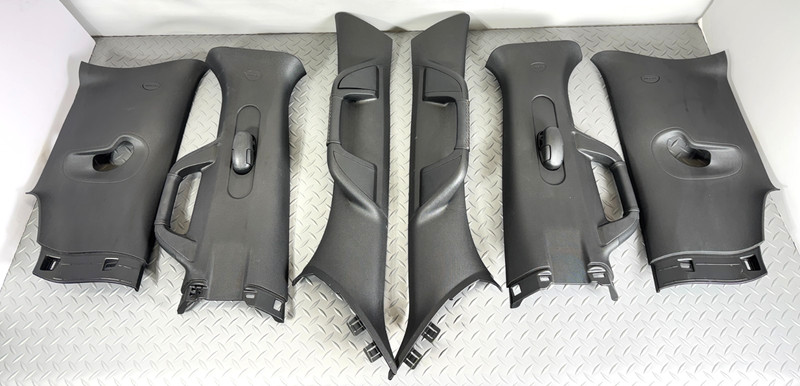 ✅ 2019-26 RAM 1500 5th Gen Black OEM LIMITED A-B-C-PILLAR MOLDING SET TRIM PANEL