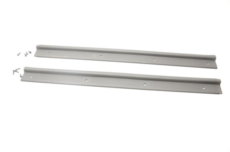 1984-1986 Nissan 300ZX Z31 2+0 Gray Pair of Driver and Passenger Door Sill Trims