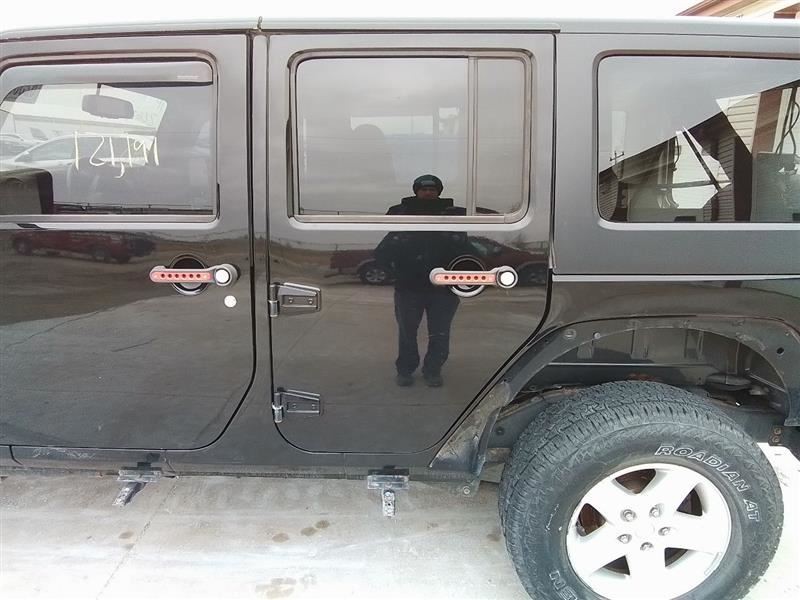 Driver Rear Side Door Full Door VIN W 6th Digit Fits 11-18 WRANGLER 2932346