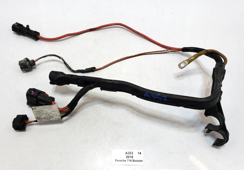 ✅ 17-24 OEM Porsche 718 Boxster 982 Power Steering Wiring Harness 36k