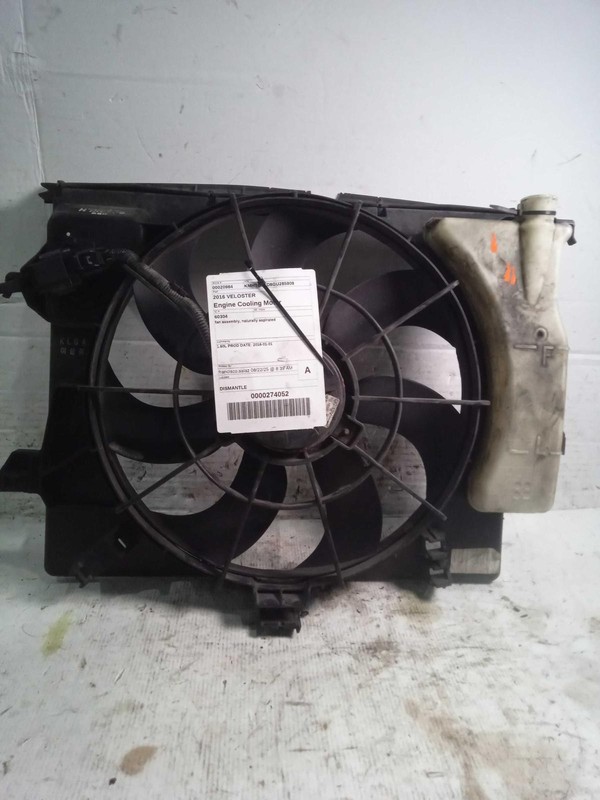 2016 Hyundai Veloster Engine Cooling Fan Motor OEM 253801R600 124K Miles