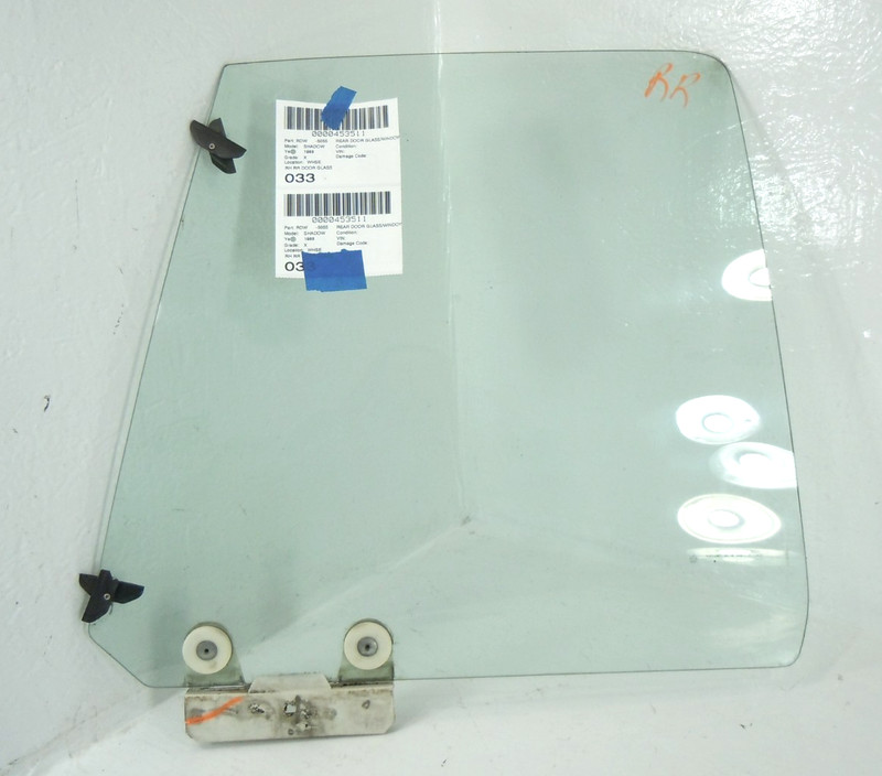 1987-1994 Dodge Shadow Rear Door Window Glass Passenger Right OEM