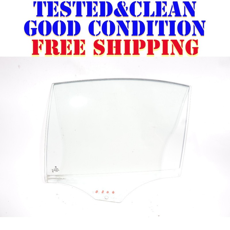 2007 - 2011 BMW 328I E90 Sdn REAR LEFT DRIVER SIDE DOOR WINDOW GLASS OEM