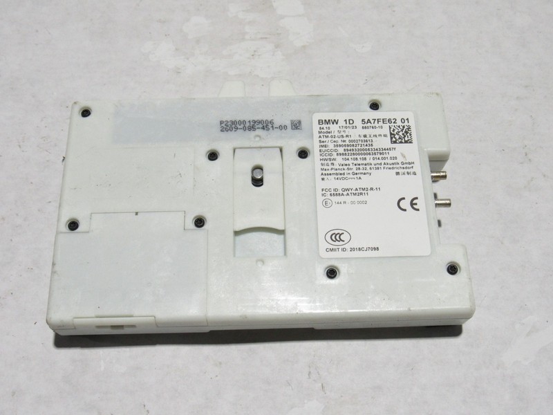 BMW M235i F44 2023 Communication Telematics Control Module Unit 20-25 *