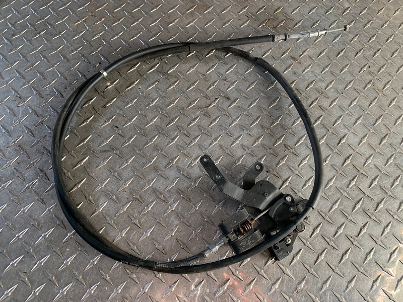 2013 Suzuki AN 650 Burgman Emergency Parking Brake Cable Lever Lock Mount AN650